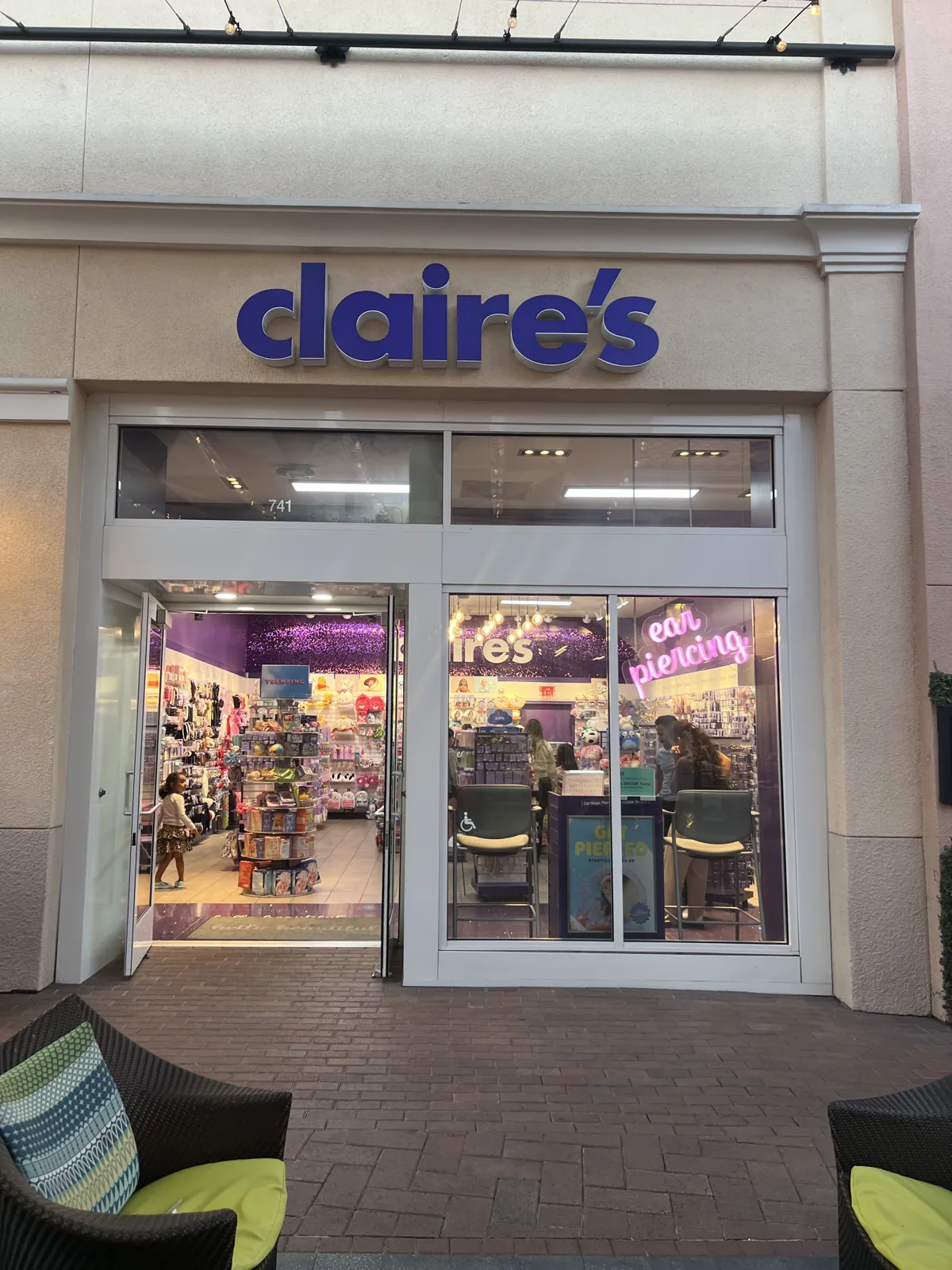 Claire's 尔湾 Spectrum 门店